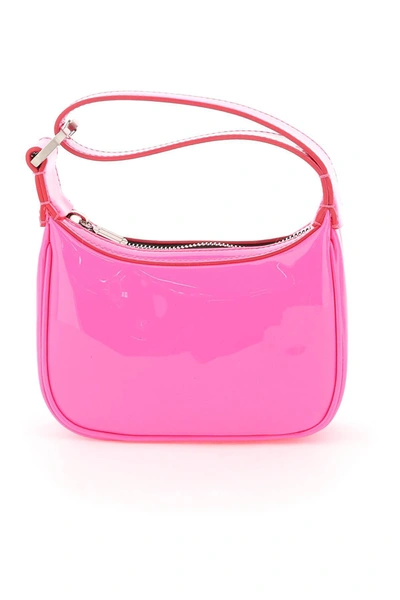 Shop Eéra Eera Moonbag Mini In Patent Leather In Pink