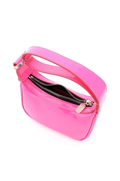 Shop Eéra Eera Moonbag Mini In Patent Leather In Pink