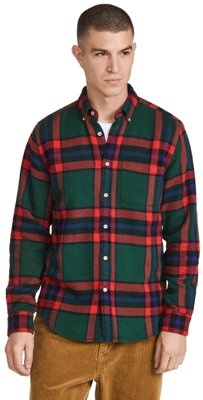 Shop Portuguese Flannel Winter Blanket Plaid Flannel Button Down