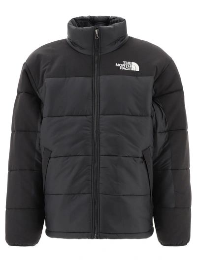 Shop The North Face Himalayan Puffer High Neck Jacket In Black