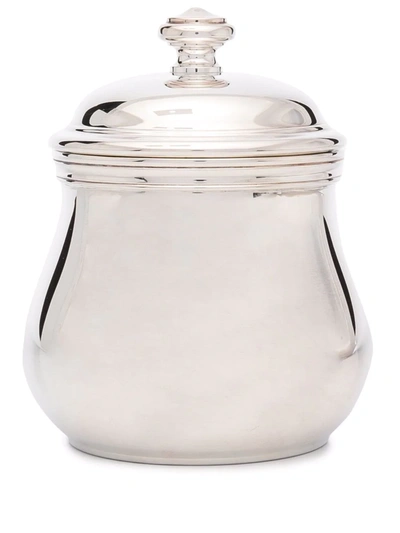 Christofle Albi Sugar Bowl In Silver