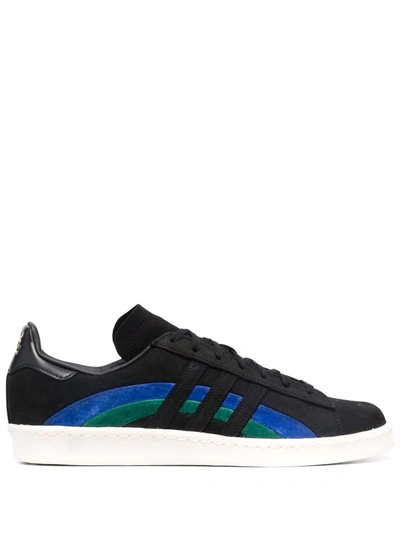 Shop Adidas Originals Campus 80 Bookworks Sneakers In Black