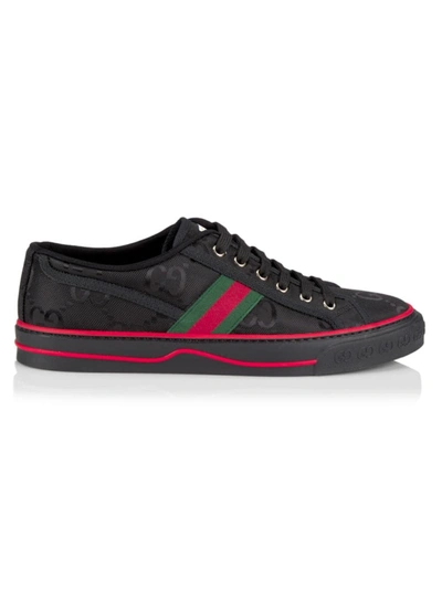 Shop Gucci Men's  Tennis 1977 Sneakers In Black