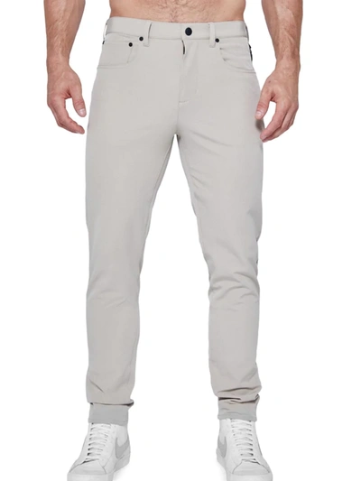 Shop Fourlaps Men's Traverse Slim-fit Pants In Khaki