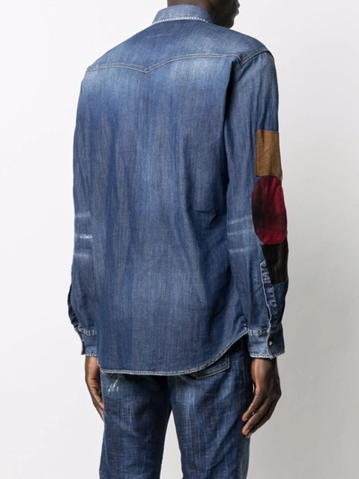 Shop Dsquared2 Shirts Denim