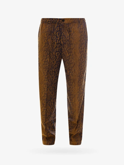 Shop Stussy Trouser In Brown