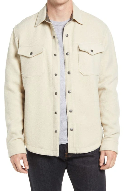 L.l.bean X Todd Snyder Wool Blend Shirt Jacket In Sailcloth | ModeSens