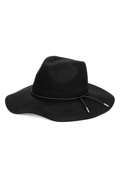 Shop San Diego Hat Anza Packable Fedora In Black