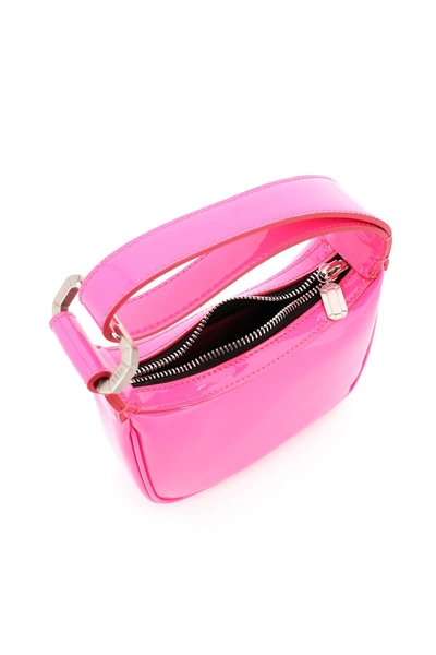 Shop Eéra Moonbag Mini In Patent Leather In Pink
