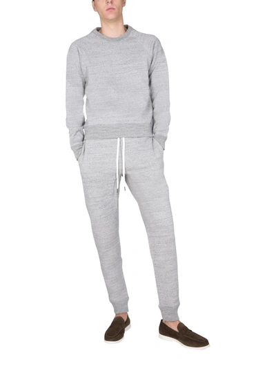 Shop Tom Ford Jogging Pants In Grey