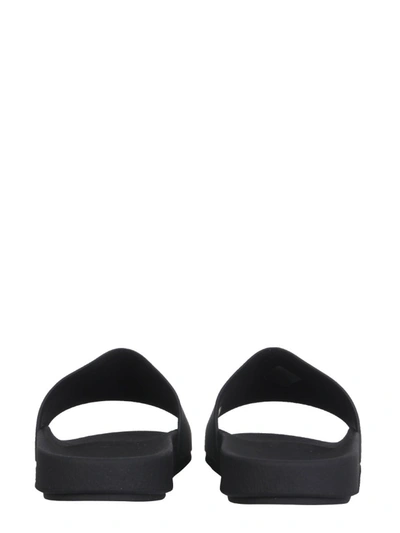 Shop Rick Owens Drkshdw Slide Sandals In Black