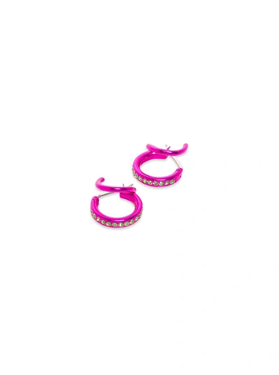 Shop Panconesi Stellar Pink Silver Earrings