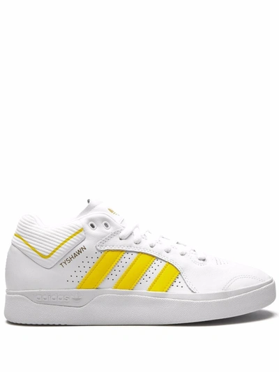 Shop Adidas Originals Tyshawn Low-top Sneakers In 白色