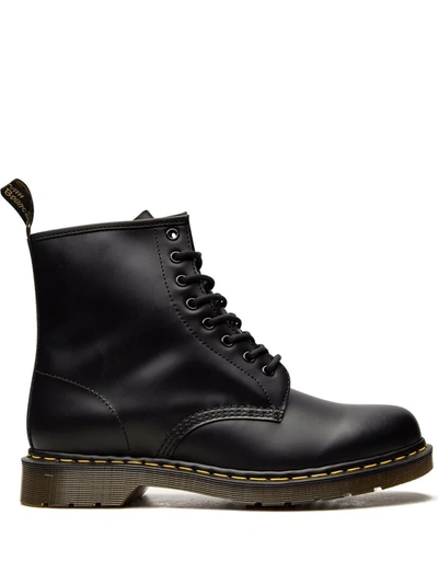 Shop Dr. Martens' 1460 Smooth Leather Ankle Boots In Black