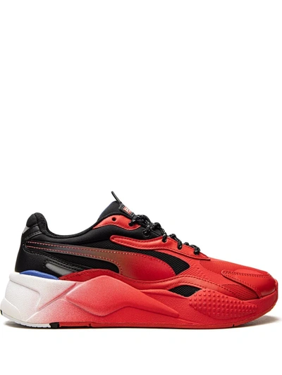 Shop Puma X Scuderia Ferrari Rs-x3 Sneakers In Red