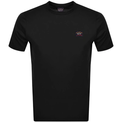 Shop Paul &amp; Shark Paul And Shark Short Sleeved Logo T Shirt Black