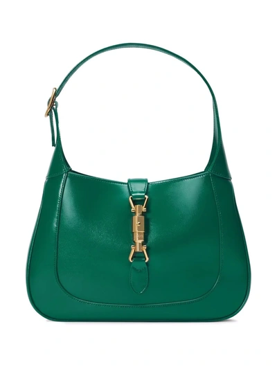 Shop Gucci Jackie 1961 Shoulder Bag In Green