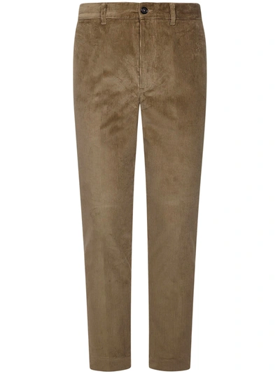Shop Mauro Grifoni Trousers In Beige
