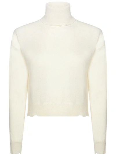 Shop Mauro Grifoni Grifoni Sweater In Cream