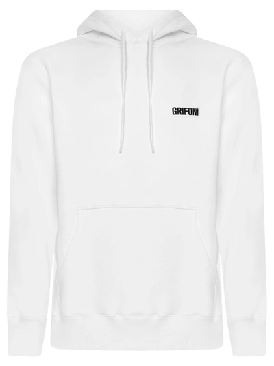 Shop Mauro Grifoni Grifoni Sweatshirt In White