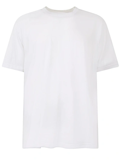 Shop Burberry Relaxed Fit T-shirt In White