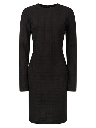 Shop Givenchy Slim Fit Dress In Black