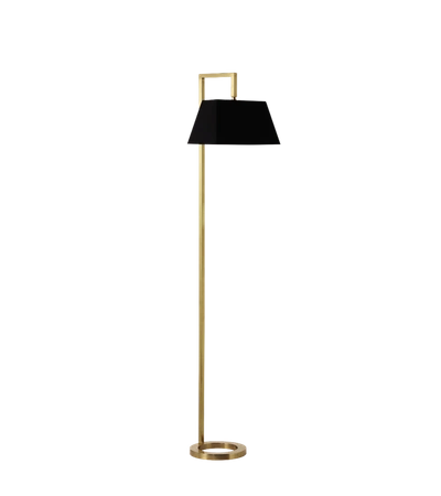 Oka Hooper Floor Lamp - Brass | ModeSens