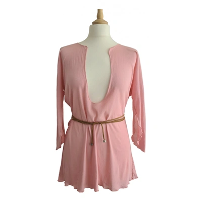Pre-owned Fendi Tunic In Pink