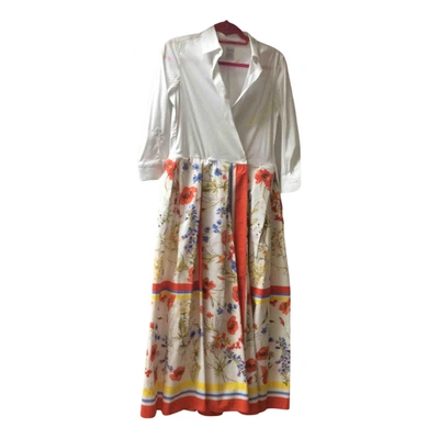 Pre-owned Sara Roka Maxi Dress In Multicolour