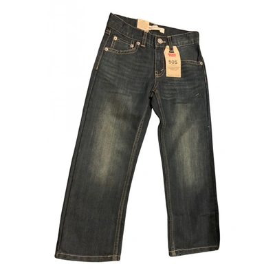Pre-owned Levi's Kids' Jeans In Blue