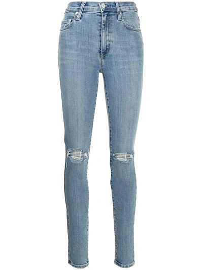 Shop Nobody Denim Cult High-rise Skinny Jeans In Blau