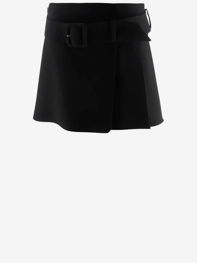Shop Versace Skirts In Nero
