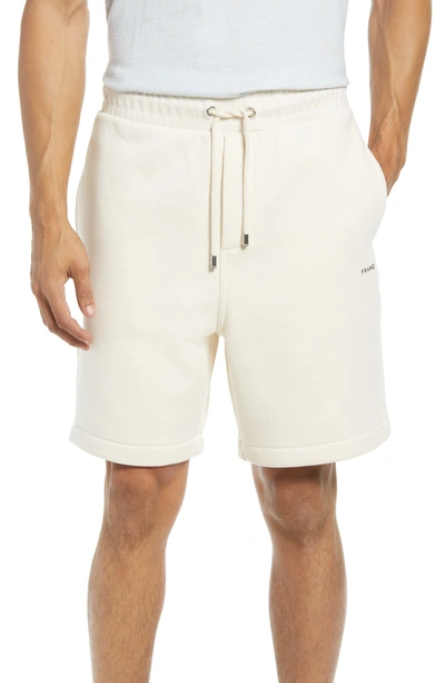 Shop Frame Pull-on Sweat Shorts In Natural