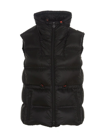 Shop Moose Knuckles Milford Puffer Vest In Black