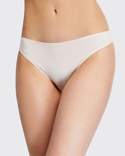 Shop Skin Genny Whisper Weight Thong In White