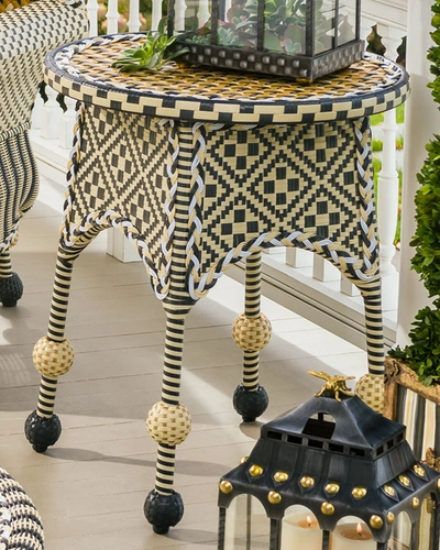 Shop Mackenzie-childs Courtyard Outdoor End Table
