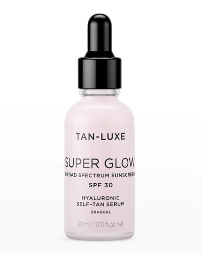 Shop Tan-luxe Super Glow Spf 30 Hyaluronic Self-tan Serum, 1 Oz.