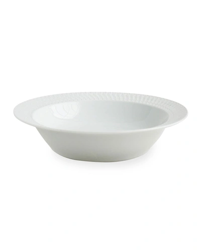 Shop Bernardaud Twist White Deep Round Dish