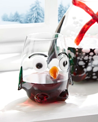 Shop Massimo Lunardon Penguin Stemless Wine Glass