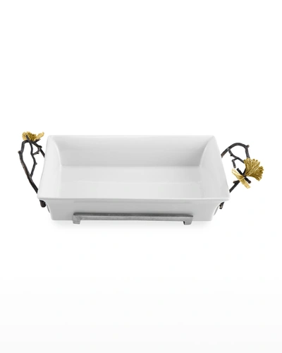 Michael Aram Butterfly Ginkgo 2-quart Casserole Dish