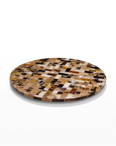 Ladorada Horn Domino Revolving 16" Tray