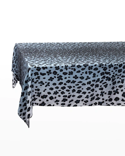 Shop L'objet Leopard Sateen Tablecloth, Medium, 70" X 90"