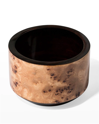 Ladorada Burl Veneer Bottle Coaster