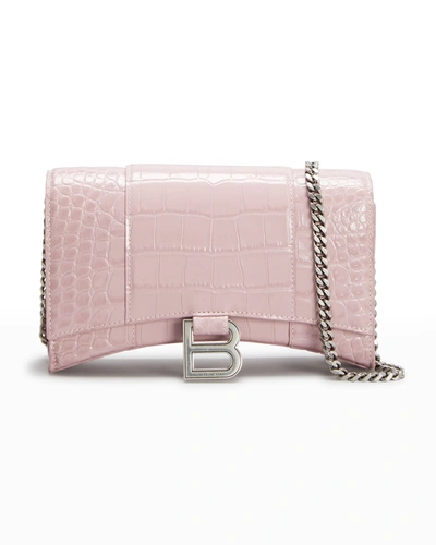 Balenciaga hour outlet medallion crossbody bag