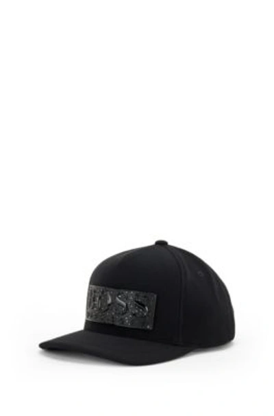 Hugo boss black and gold cap sales