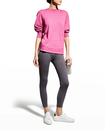 Shop Fp Movement By Free People Keep Rolling Long-sleeve Tee In Pink