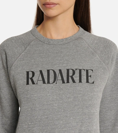 Shop Rodarte Radarte Printed Sweatshirt In Grey