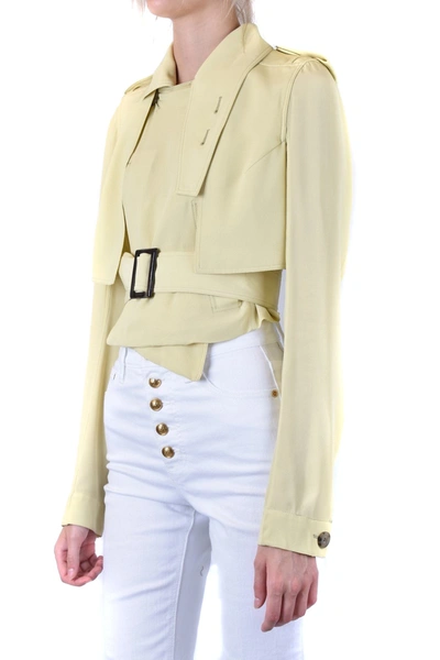 Shop Rick Owens Jacket In Yellow
