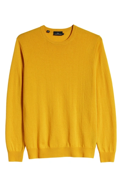 Shop Rodd And Gunn Rodd & Gunn Queenstown Wool & Cashmere Sweater In Amber