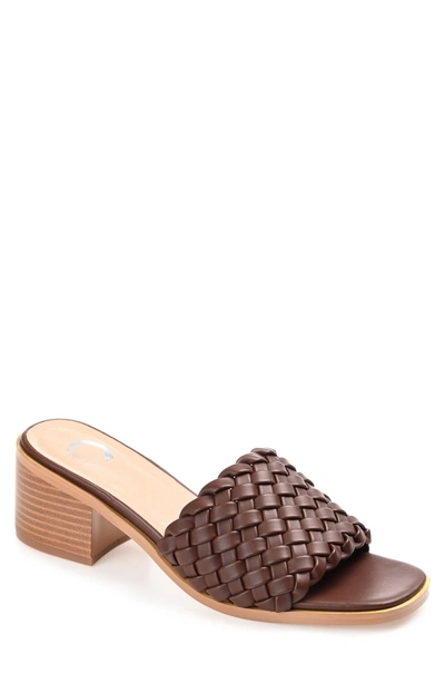 Journee Collection Collection Women's Fylicia Mule In Brown